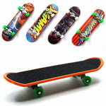 10pcs/set Fingerboard Mini Finger Skateboard for Plastic Finger Skate